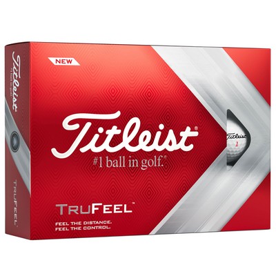 Titleist Trufeel White 2022 Golf Balls - 1 Dozen