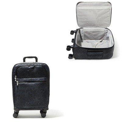 Baggallini® 4 Wheel Carry-On Luggage - Midnight Blossom Black