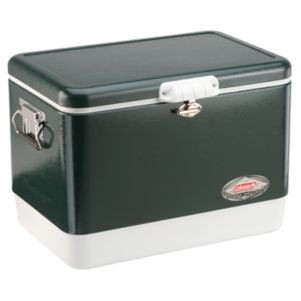 Newell Brands Distribution LLC 54 Quart Green Steel Chest Cooler