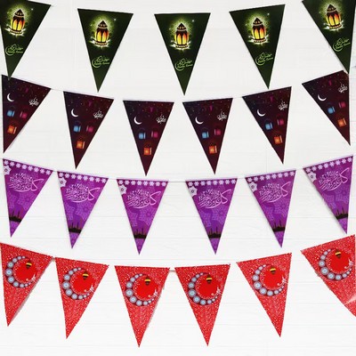 15' PVC Triangular Pennant String