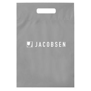 Die Cut Fold-Over Reinforced Plastic Bag (9"x13"x2")