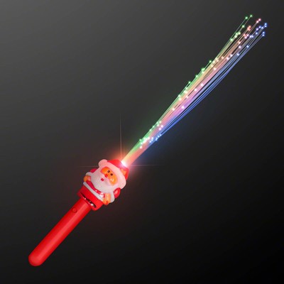 Fiber Optic Santa Wand - BLANK