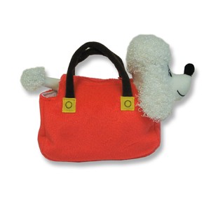 Custom Plush Poodle Purse