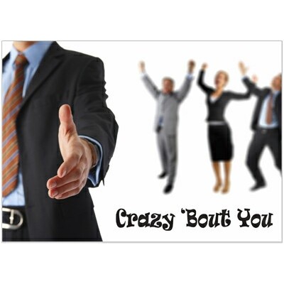 Crazy 'Bout You Greeting Card