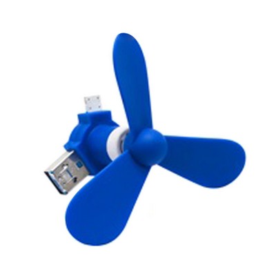 2 in 1 Mini Phone Fan