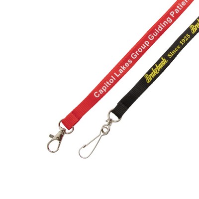 3/8" Lanyard - Flat Polyester