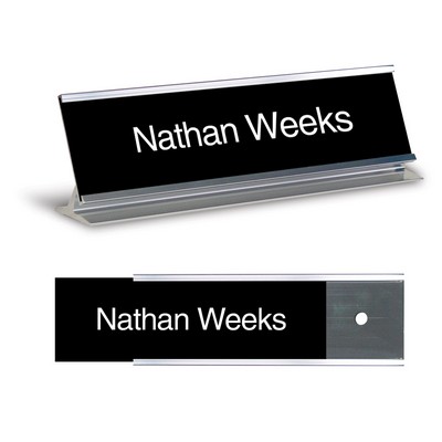 Counter Model Aluminum Nameplate