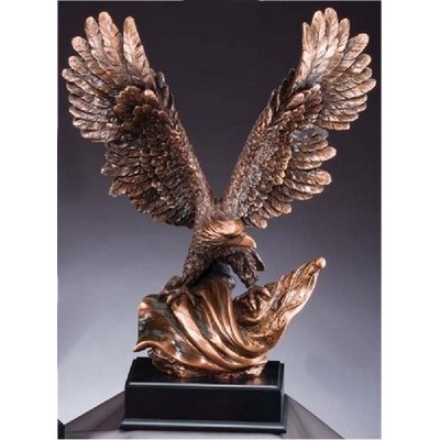 Flying Flag Eagle Award - Large (19" Tall)