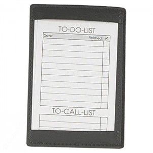 Bonded Leather Memo Jotter