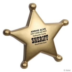 Sheriff's Badge Stress Reliever