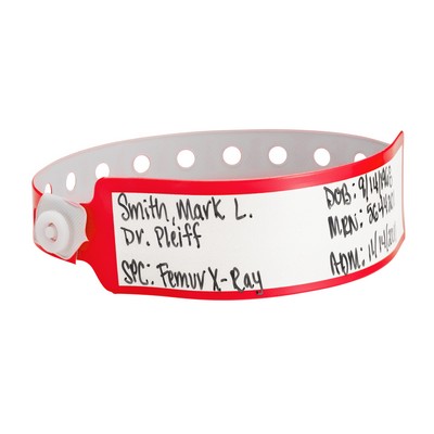 Vinyl Adult Write-On Wristband