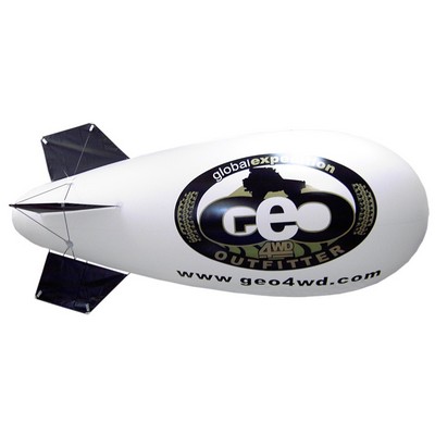 20' Inflatable Nylon Helium Blimp w/Full Color Imprint