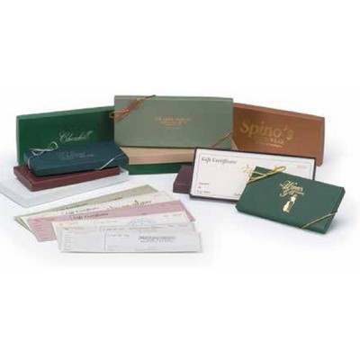 Gift Certificate Boxes (6 3/4"x 3 1/4"x5/8")