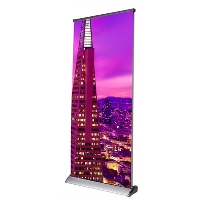 Eagle Wing Double Sided Retractable Banner Stand&80" Graphic