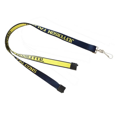 1" Woven Lanyard