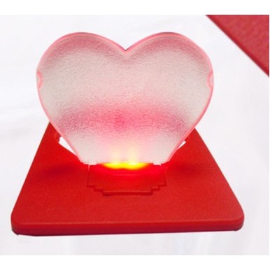 Heart Shaped Card Light