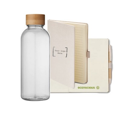 Eco Friendly Journal & Bottle Gift Set