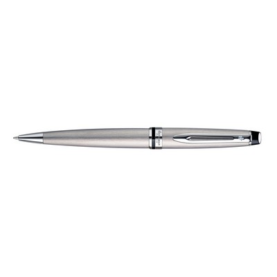 Waterman Expert Ball Point Stainless Steel Chrome Trim Pen