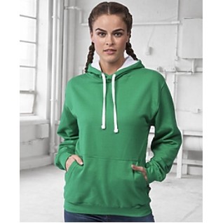 AWDis® Just Hoods® Adult Varsity Contrast Hoodie