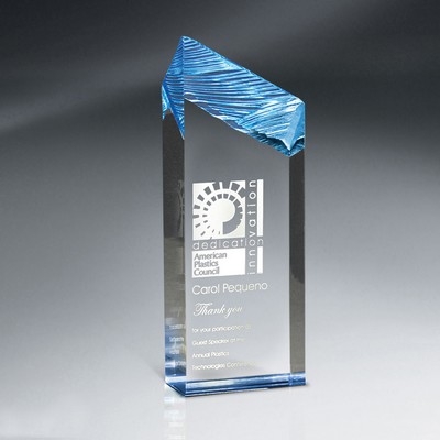 Teal Chisel Carve Tower Award