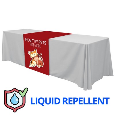 36" x 84" Liquid Repellent Standard Table Runner - Made in the USA