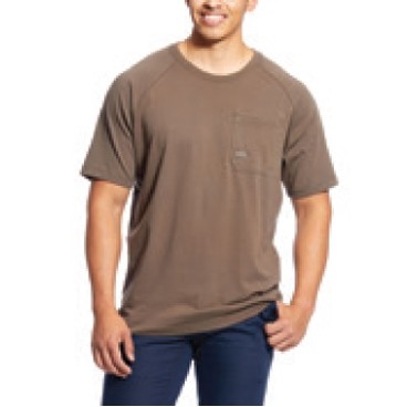 Ariat® Rebar™ Cotton Strong™ Men's Moss T-Shirt