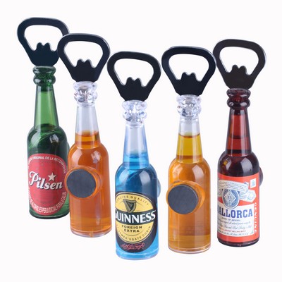 Magnetic Beer Shaped Bottle Opener (Shorter Prod Time)