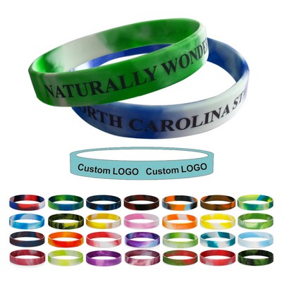 Swirled Silicone Bracelet