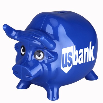 Bull Shaped Piggy Bank