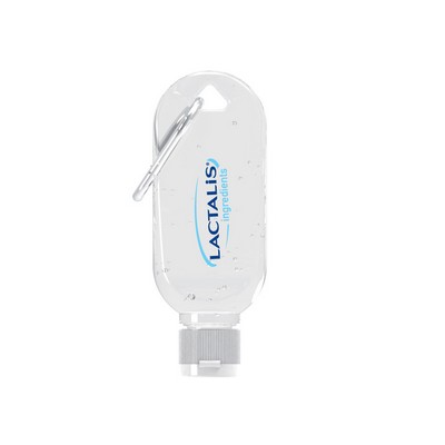 1.8 oz Hand Sanitizer with Carabiner 75% Alcohol(4 working days)