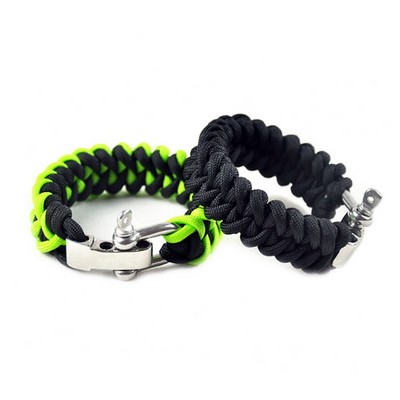 Outdoor Survival Paracord Bracelet