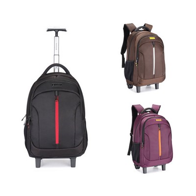 Multifunctional Waterproof Laptop Trolley Backpack