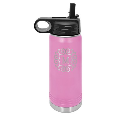 20 Oz. Light Purple Polar Camel Water Bottle