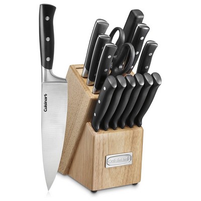 Cuisinart Triple Rivet 15 Piece Cutlery Block Set