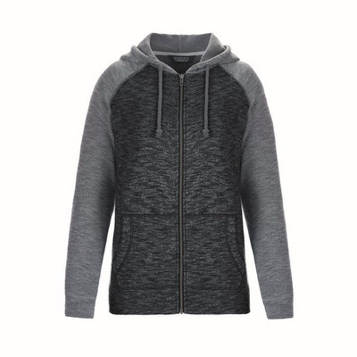 Irvine Ladies Full Zip Hooded Sweatshirt