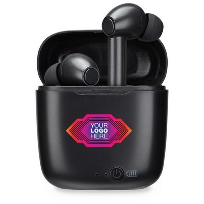 iLive Ergonomic Truly Wireless Earbuds w/Charging Case & Bluetooth 5.0