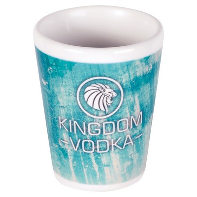 1.5 oz. Sublimatable Ceramic Shot Glass