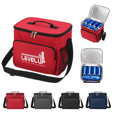 Cubic 12-Can Insulated Cooler Bag