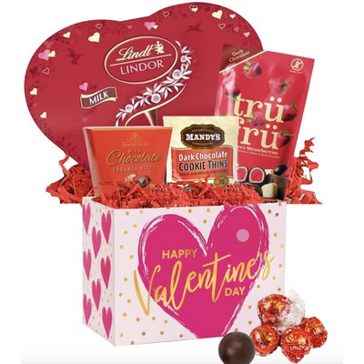 Valentine's Day Chocolate Gift Basket