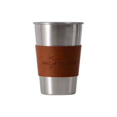 Stainless Steel 17oz Pint Cup Tumbler Stackable Durable Cups