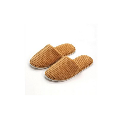 Stripe Designed Premium Slippers w/Logo