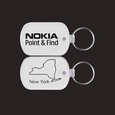 New York Map PVC Key Holder