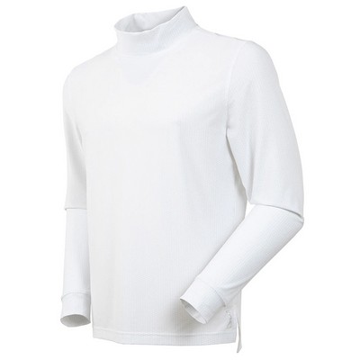 Bobby Jones Performance Balata Print Long Sleeve Mock Neck