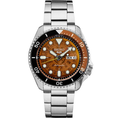 Seiko 5 Sports Rowing Blazers Limited Edition Watch w/Orange Dial