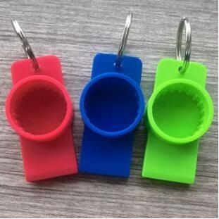 Plastic Bottle Opener Keychain