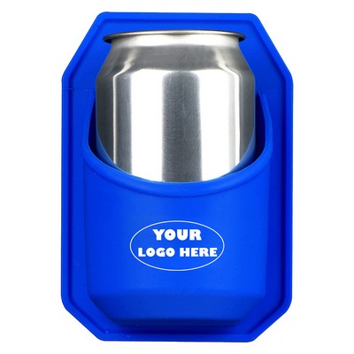 Silicone can beverage holder