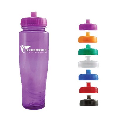 Sports Bottle with Push Spout Polyclean - 28 oz