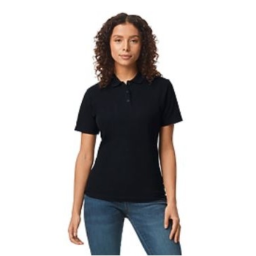 Gildan® Softstyle® Women's Pique Polo Shirt