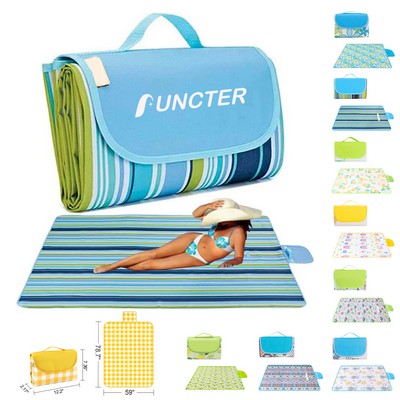 59 X 78.7 inch Waterproof Picnic Mat for Indoor and Outdoor