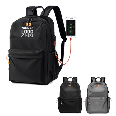 Commercial Laptop Backpack with USB Charging Port